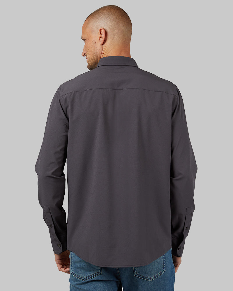 MEN'S CASUAL LONG SLEEVE DRESS SHIRT
