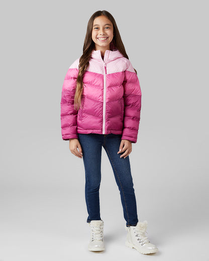 KIDS' FIXED HOOD PUFFER JACKET