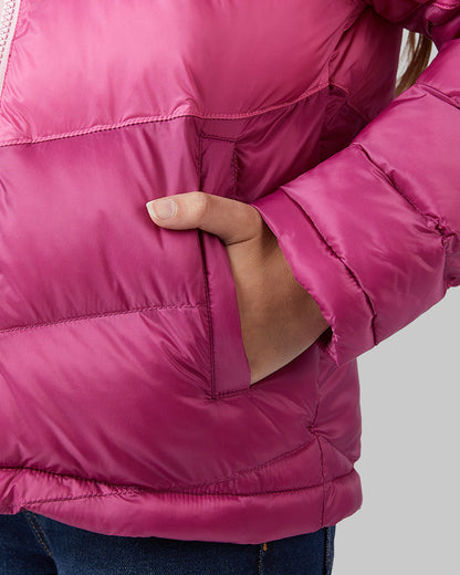 KIDS' FIXED HOOD PUFFER JACKET