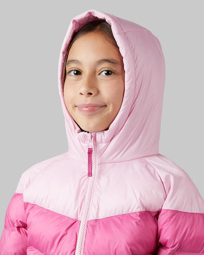 KIDS' FIXED HOOD PUFFER JACKET