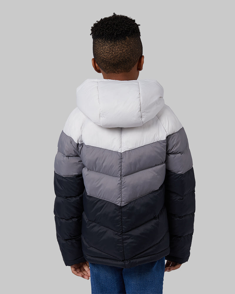 KIDS' FIXED HOOD PUFFER JACKET