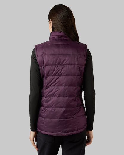 WOMEN'S REVERSIBLE LUXE FUR-LINED VEST