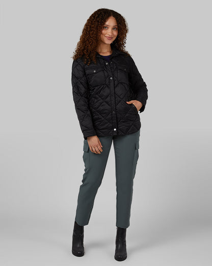 WOMEN'S LIGHTWEIGHT PACKABLE SHIRT JACKET