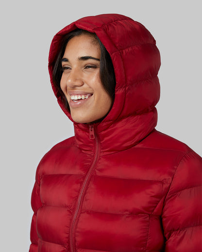 WOMEN'S LIGHTWEIGHT PACKABLE HOODED JACKET