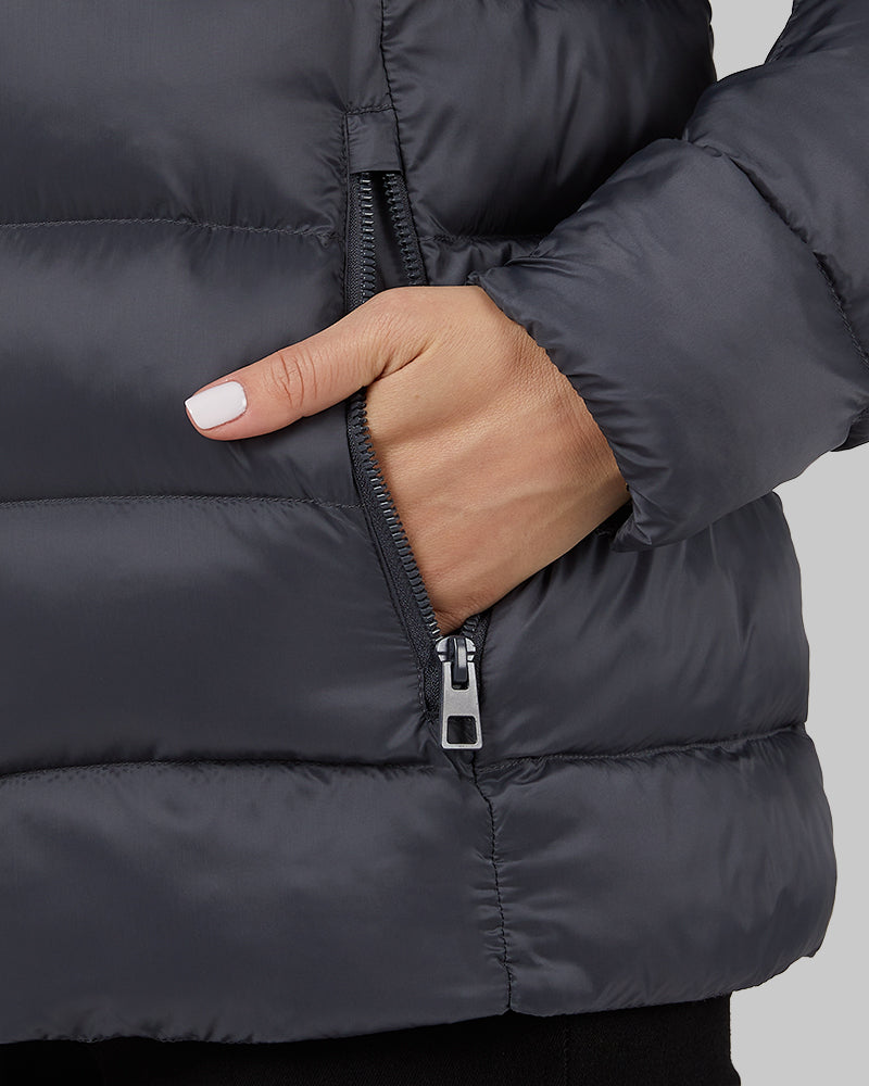 WOMEN'S LIGHTWEIGHT PACKABLE HOODED JACKET