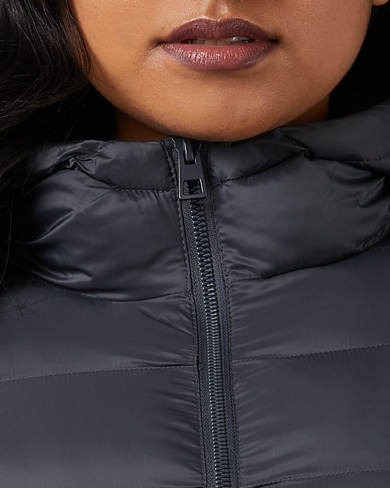 WOMEN'S LIGHTWEIGHT PACKABLE HOODED JACKET