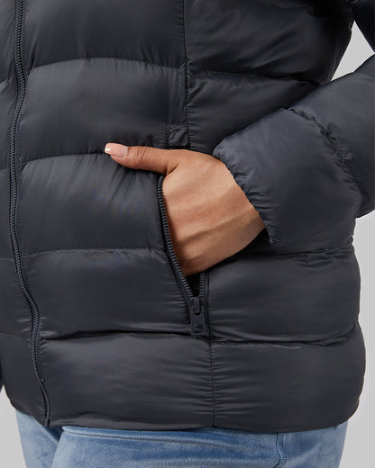 WOMEN'S LIGHTWEIGHT PACKABLE HOODED JACKET