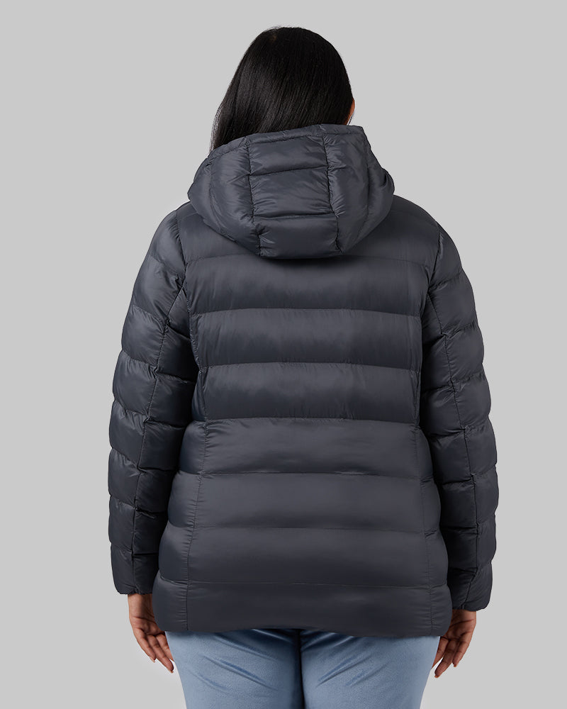 WOMEN'S LIGHTWEIGHT PACKABLE HOODED JACKET