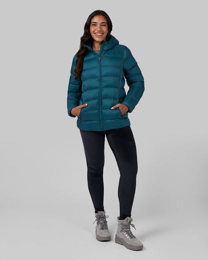 WOMEN'S LIGHTWEIGHT PACKABLE HOODED JACKET