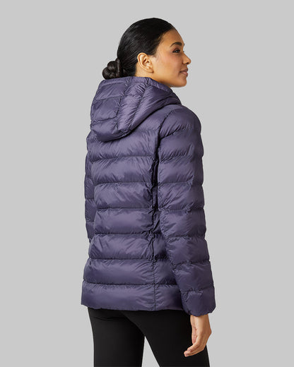 WOMEN'S LIGHTWEIGHT PACKABLE HOODED JACKET