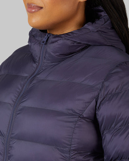 WOMEN'S LIGHTWEIGHT PACKABLE HOODED JACKET