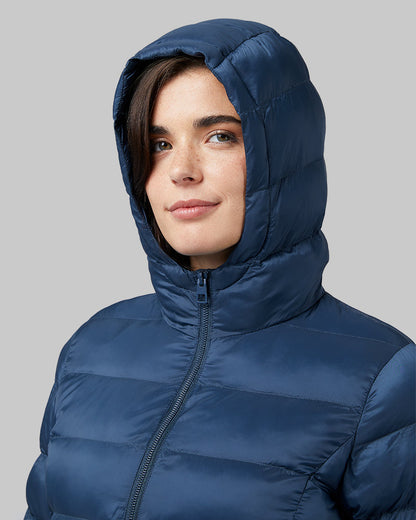 WOMEN'S LIGHTWEIGHT PACKABLE HOODED JACKET
