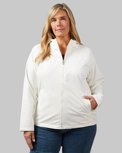 WOMEN’S SOFTSHELL HOODED JACKET