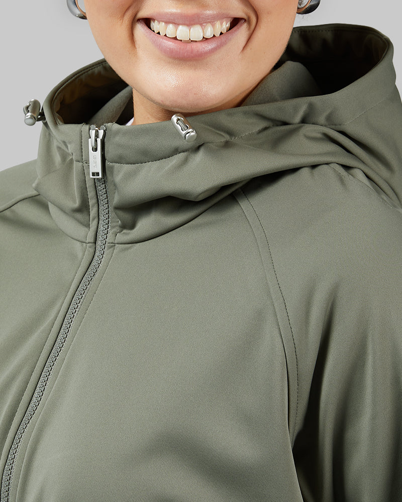 WOMEN’S SOFTSHELL HOODED JACKET