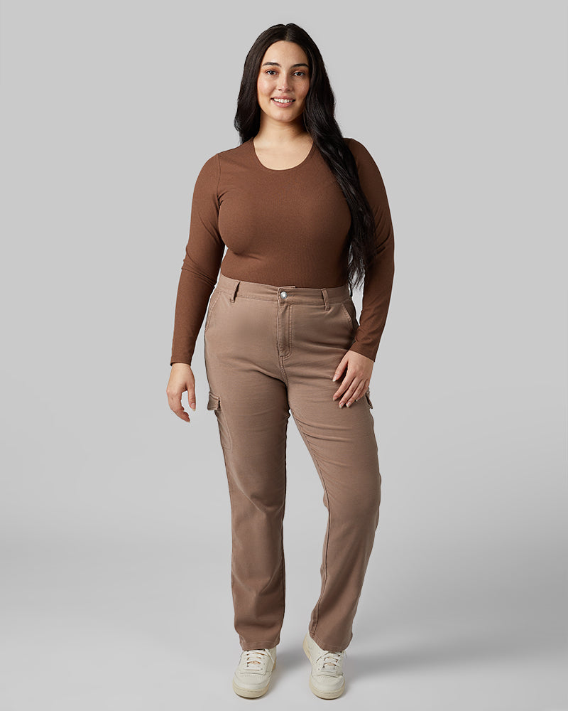 WOMEN'S STRETCH COMFORT CARGO JEAN