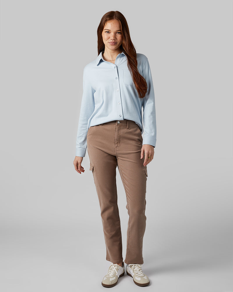 WOMEN'S STRETCH COMFORT CARGO JEAN