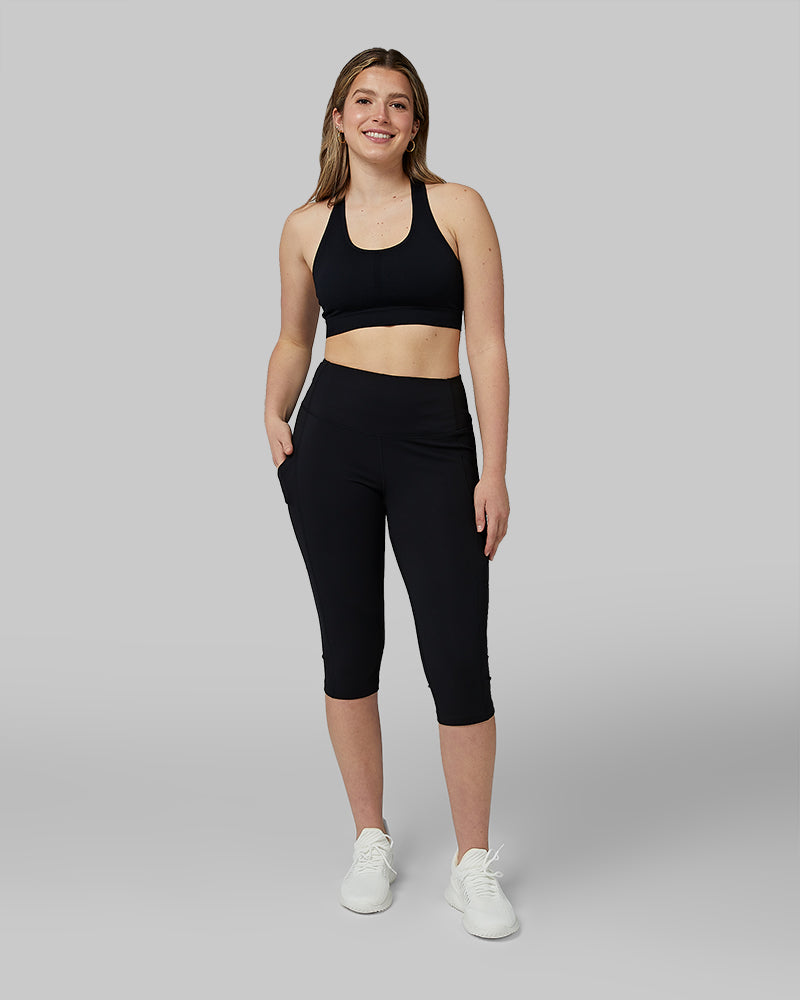 WOMEN'S HIGH-WAIST ACTIVE CROP LEGGING