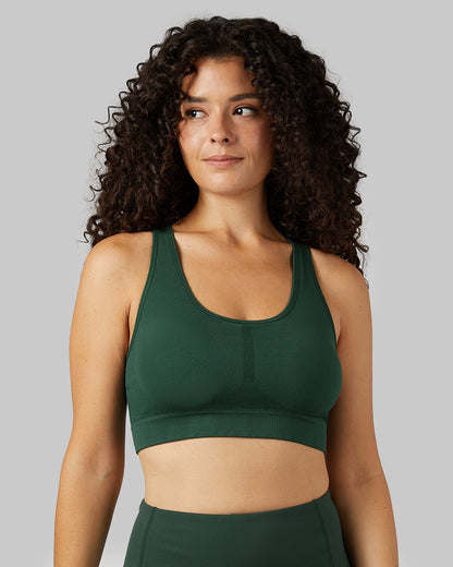 WOMEN'S SEAMLESS RACERBACK SPORTS BRA