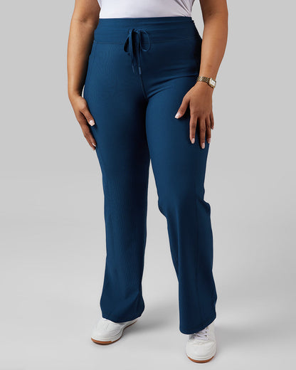 WOMEN'S HIGH-WAIST ACTIVE RIB FLARE PANT