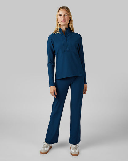 WOMEN'S HIGH-WAIST ACTIVE RIB FLARE PANT