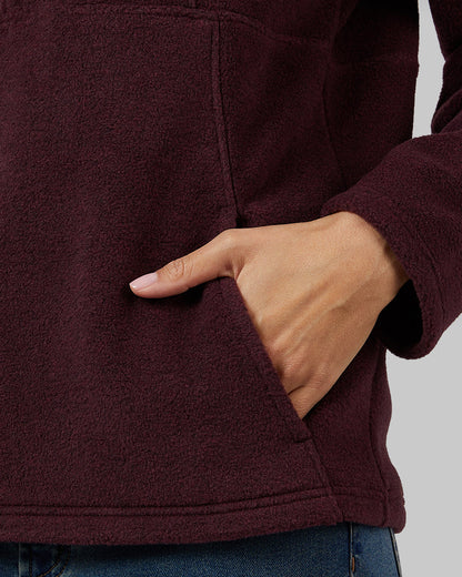 WOMEN'S COZY FLEECE 1/2 ZIP TOP