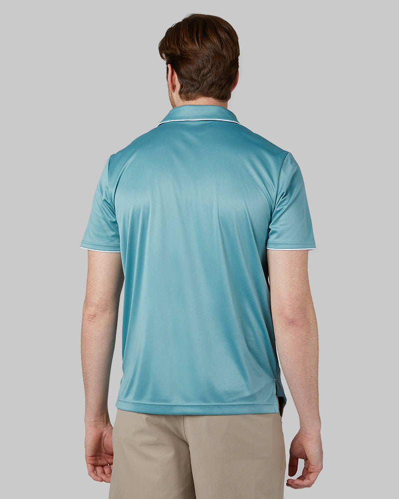 MEN'S STRETCH FLOW TIPPED POLO