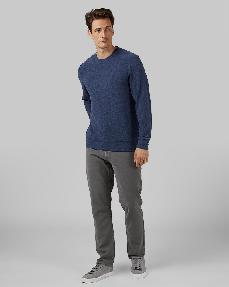 MEN'S SWEATER KNIT CREW TOP