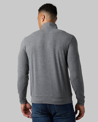 MEN'S SWEATER KNIT 1/4 ZIP TOP