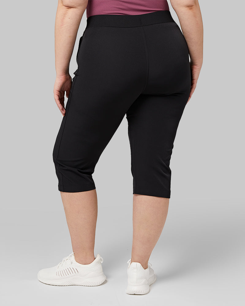WOMEN'S STRETCH WOVEN CAPRI
