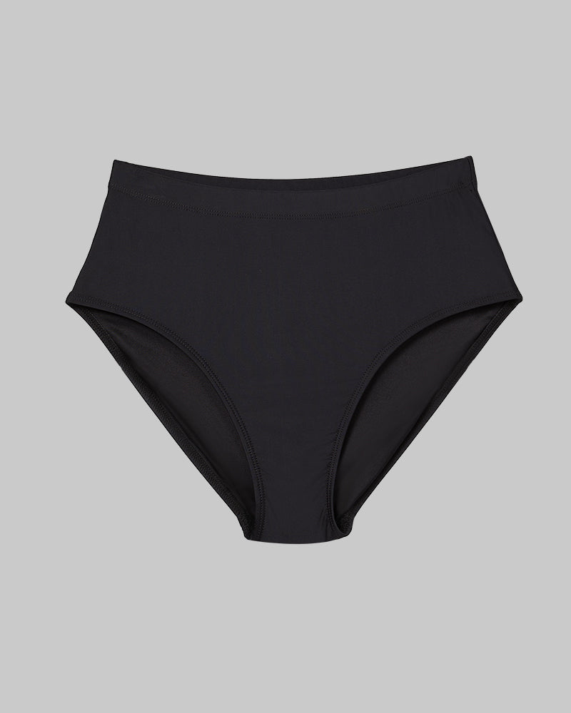 WOMEN'S HIGH-WAIST BIKINI SWIM BOTTOM
