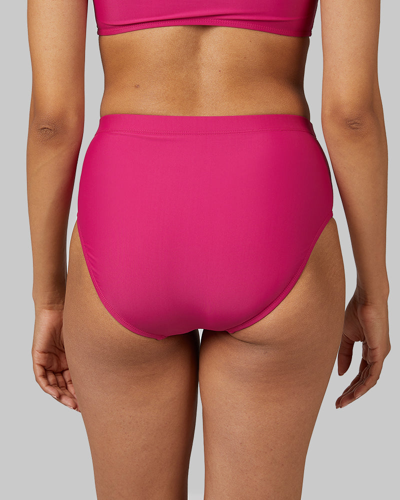 WOMEN'S HIGH-WAIST BIKINI SWIM BOTTOM