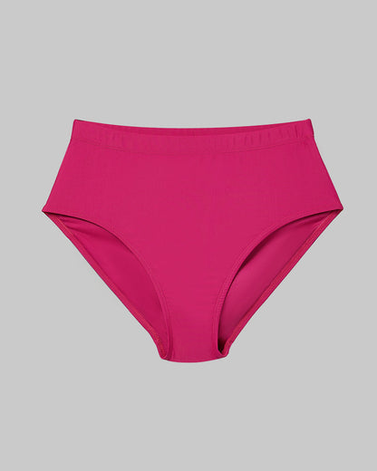 WOMEN'S HIGH-WAIST BIKINI SWIM BOTTOM