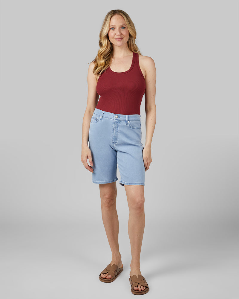 WOMEN'S STRETCH COMFORT JEAN BERMUDA SHORT