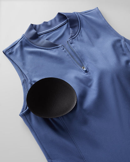 WOMEN'S 1/4 ZIP ACTIVE BRA DRESS