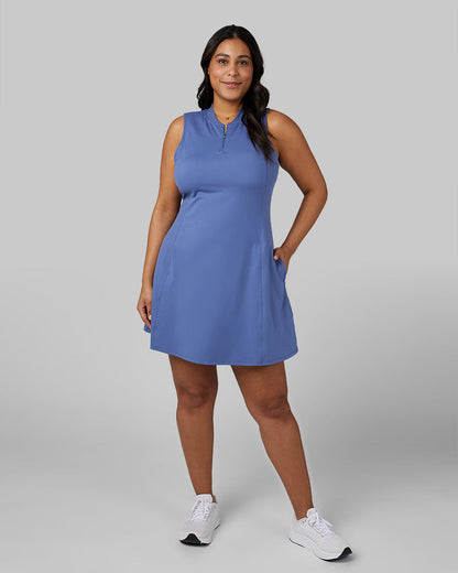 WOMEN'S 1/4 ZIP ACTIVE BRA DRESS