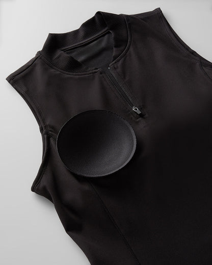 WOMEN'S 1/4 ZIP ACTIVE BRA DRESS