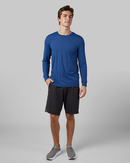 MEN'S AIR MESH LONG SLEEVE T-SHIRT