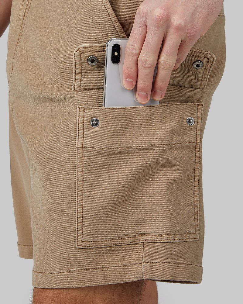 MEN'S STRETCH COMFORT "SWEATPANT" CARGO SHORT