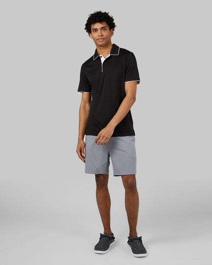 MEN'S STRETCH FLOW TIPPED POLO