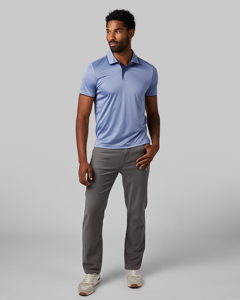 MEN'S STRETCH FLOW TIPPED POLO