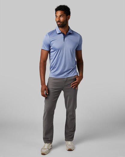 MEN'S STRETCH FLOW TIPPED POLO