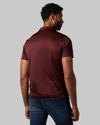 MEN'S STRETCH FLOW TIPPED POLO