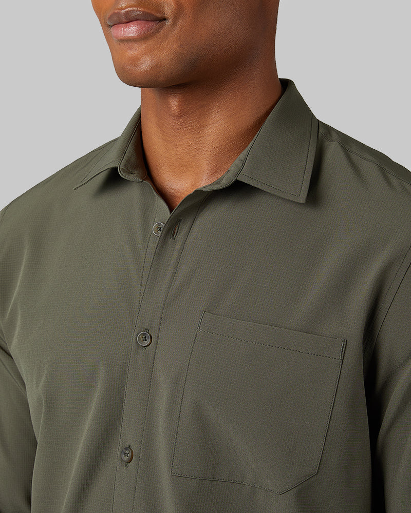 MEN'S CASUAL LONG SLEEVE DRESS SHIRT
