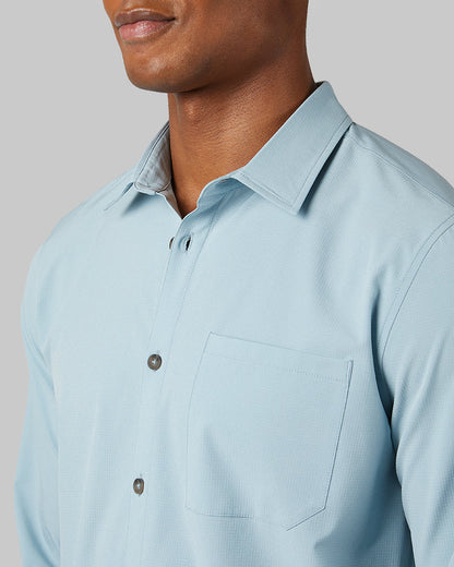 MEN'S CASUAL LONG SLEEVE DRESS SHIRT