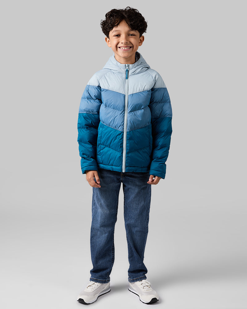 KIDS' FIXED HOOD PUFFER JACKET
