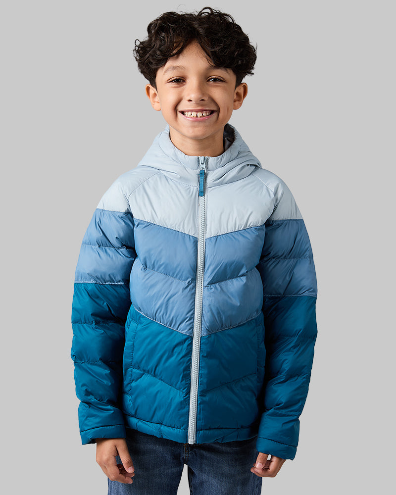KIDS' FIXED HOOD PUFFER JACKET