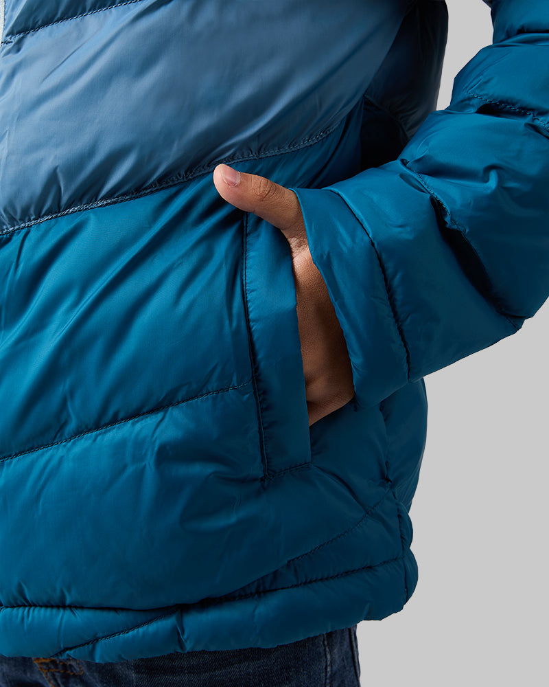 KIDS' FIXED HOOD PUFFER JACKET
