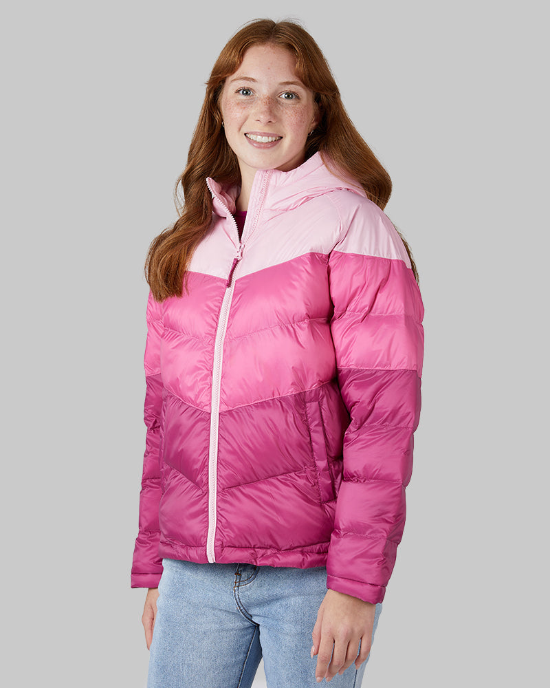 KIDS' FIXED HOOD PUFFER JACKET