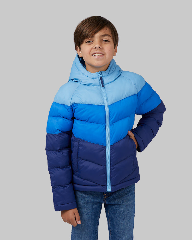 KIDS' FIXED HOOD PUFFER JACKET
