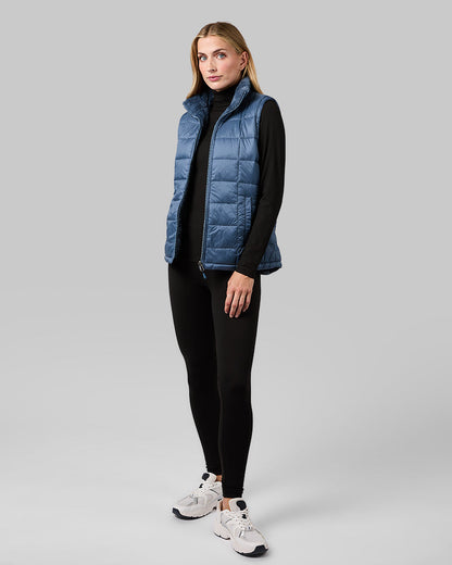 WOMEN'S REVERSIBLE LUXE FUR-LINED VEST